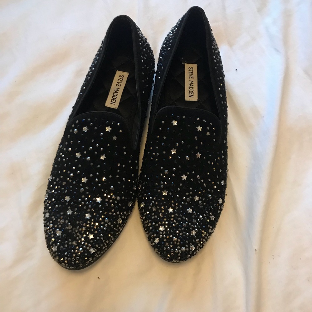 Men’s Steve Madden Rhinestone Loafers